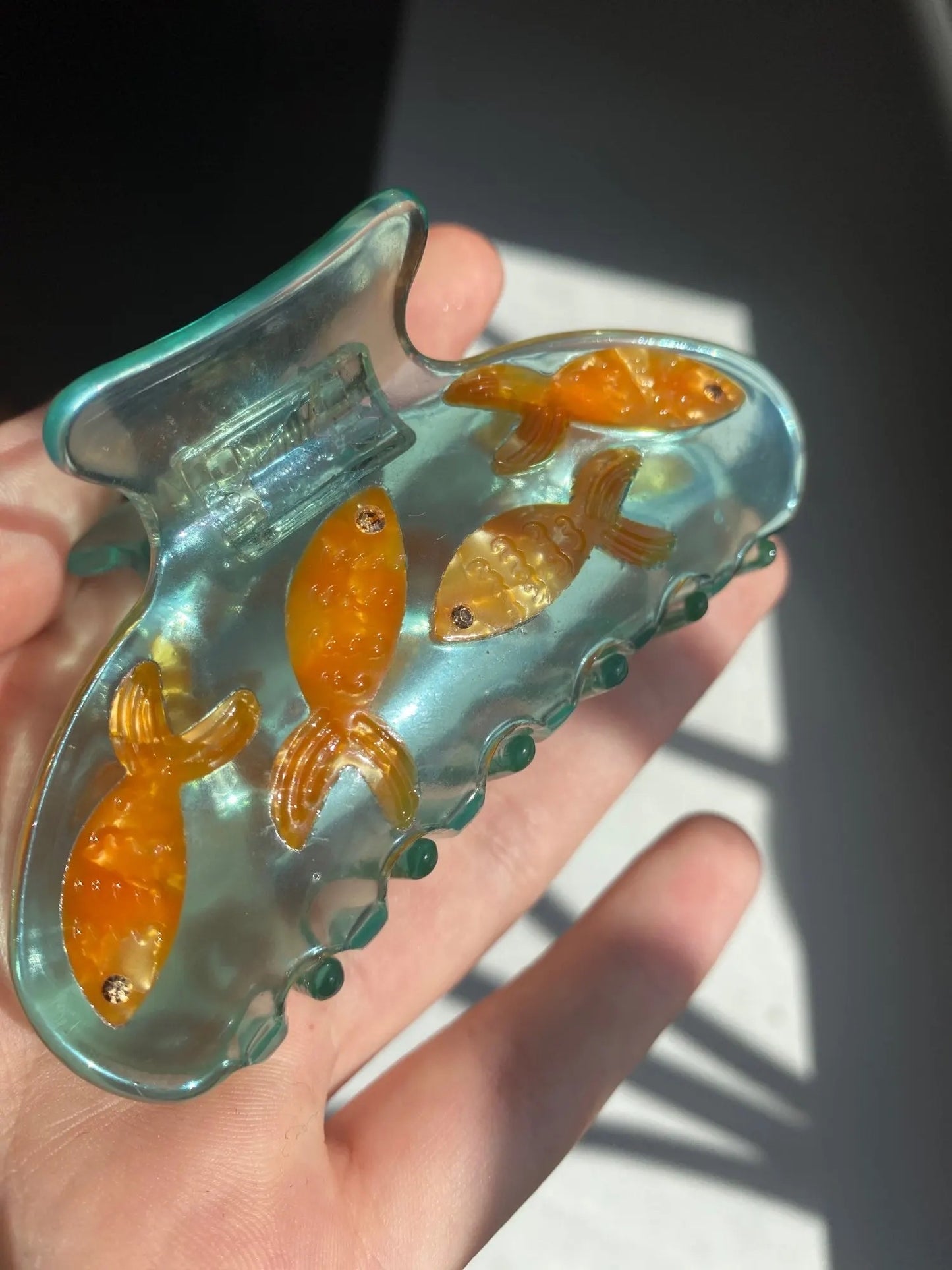 Lucky Goldfish Hairclip