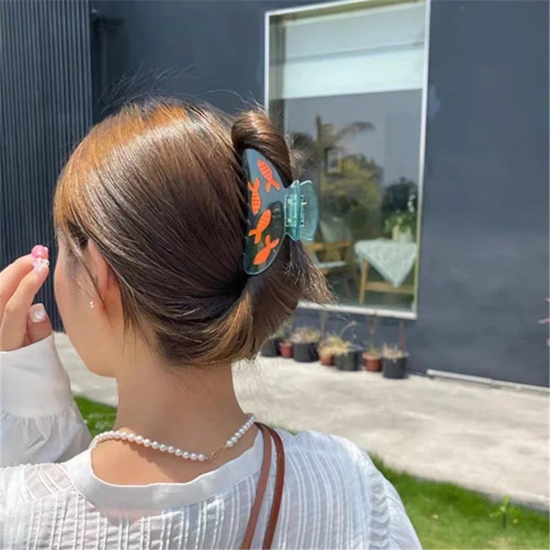 Lucky Goldfish Hairclip