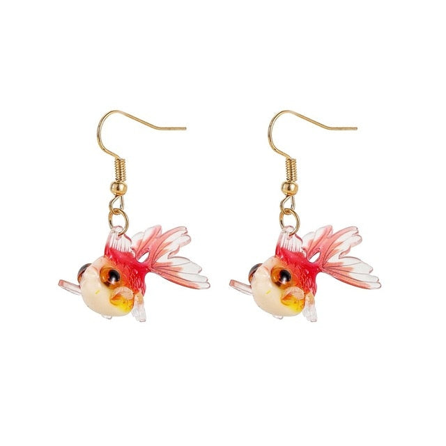 GoldFish Earrings
