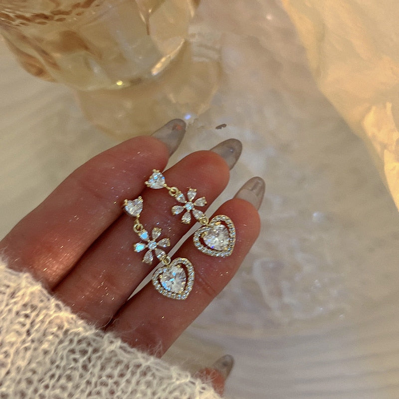 Golden Bow Earrings