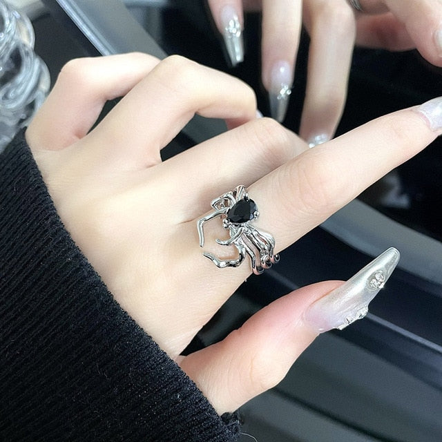 Spider Webs Rings