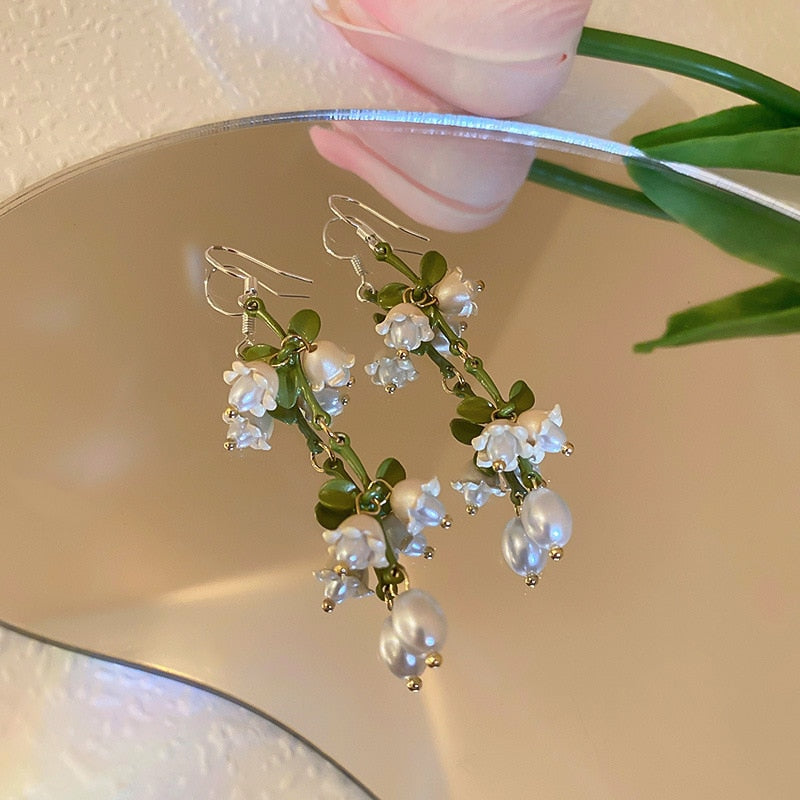 Lily of The Valley Earrings