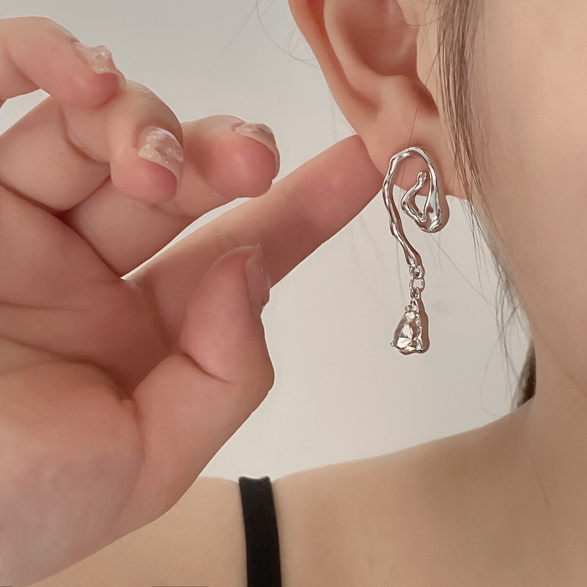 StarDrop Pearl Earrings