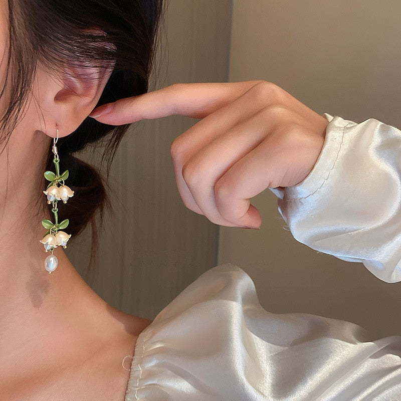 Lily of The Valley Earrings