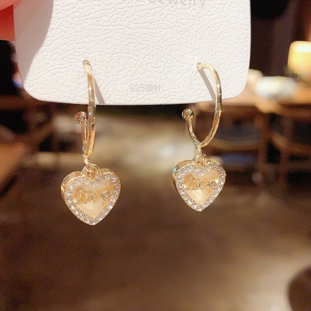 Golden Bow Earrings