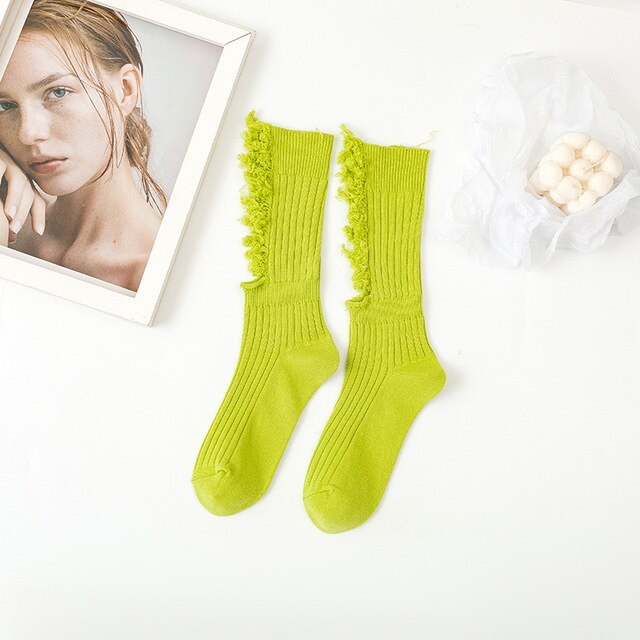 Gothic Ripped Punk Socks