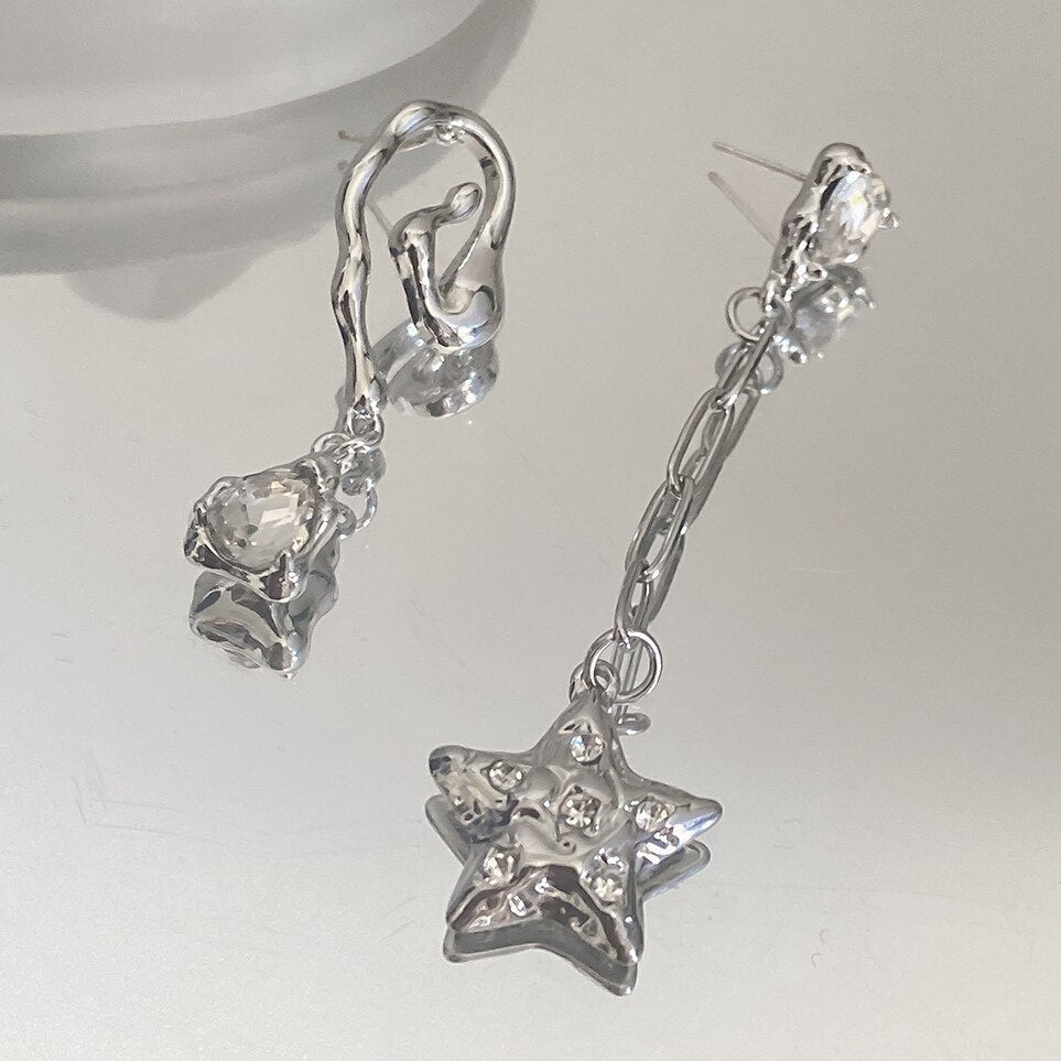 StarDrop Pearl Earrings