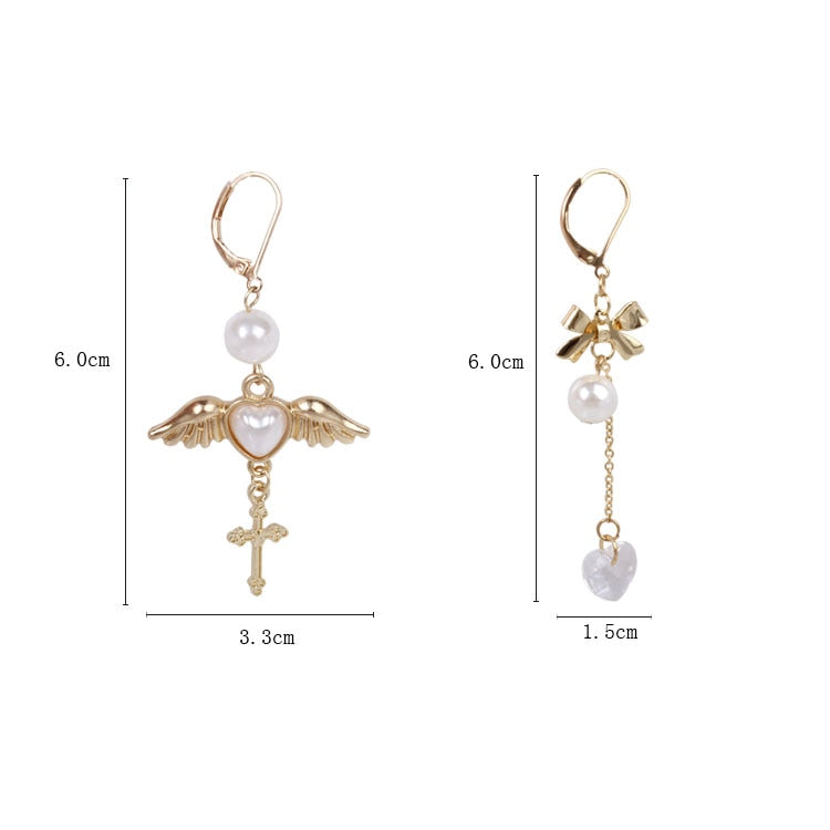 Japanese Angel Wings Earrings
