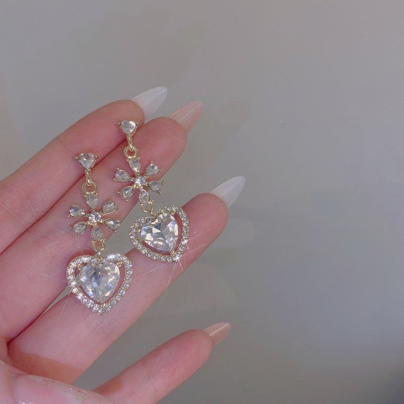 Golden Bow Earrings