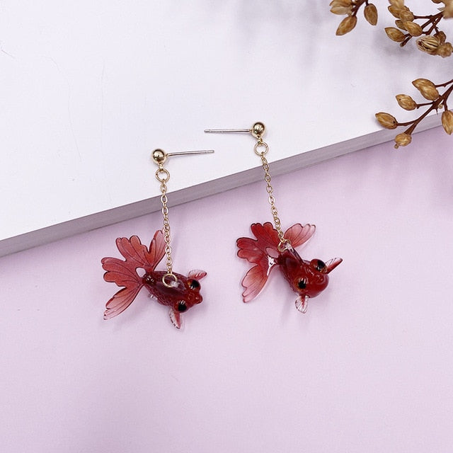 GoldFish Earrings