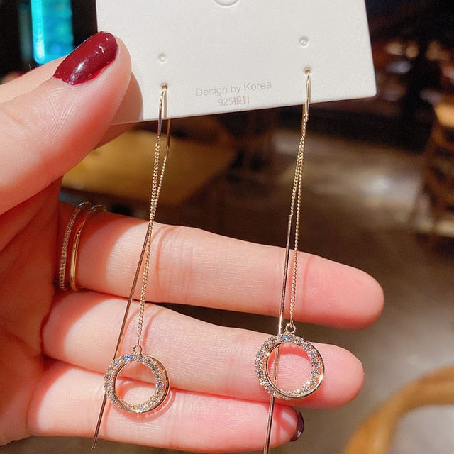 Golden Bow Earrings