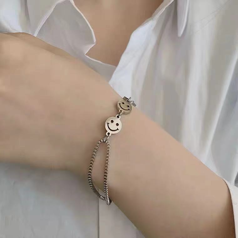 Retro Smiley Bracelet