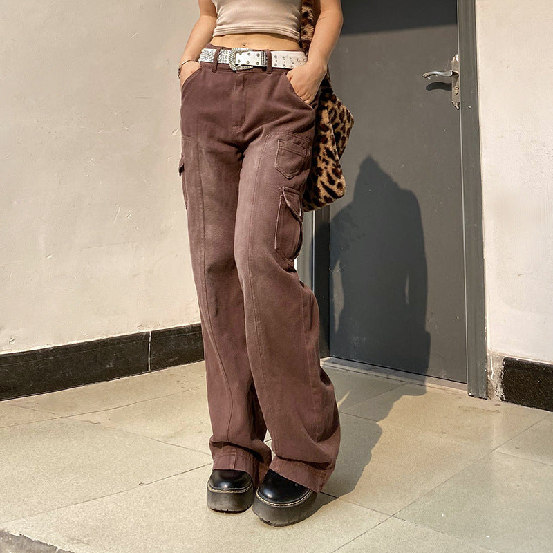 High Waisted Cargos