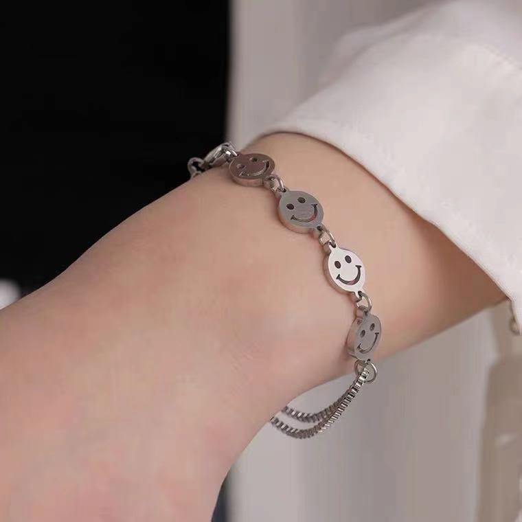 Retro Smiley Bracelet