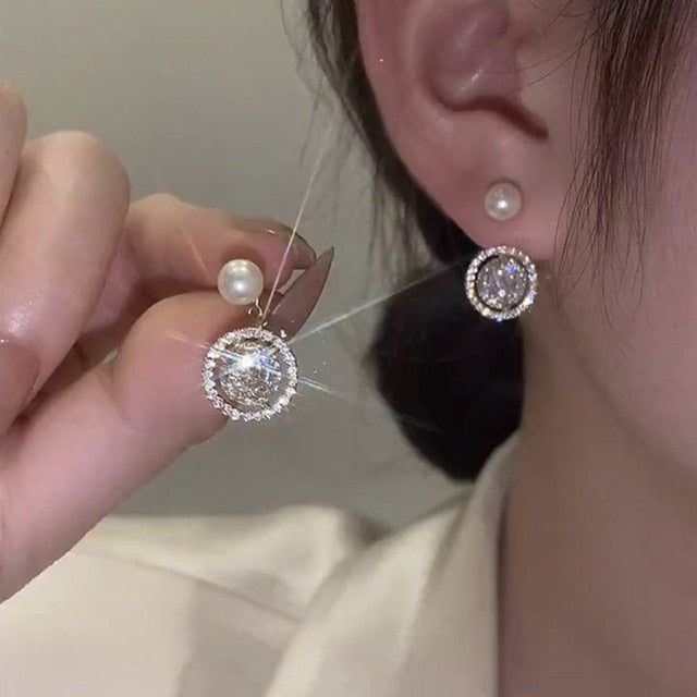 Golden Bow Earrings