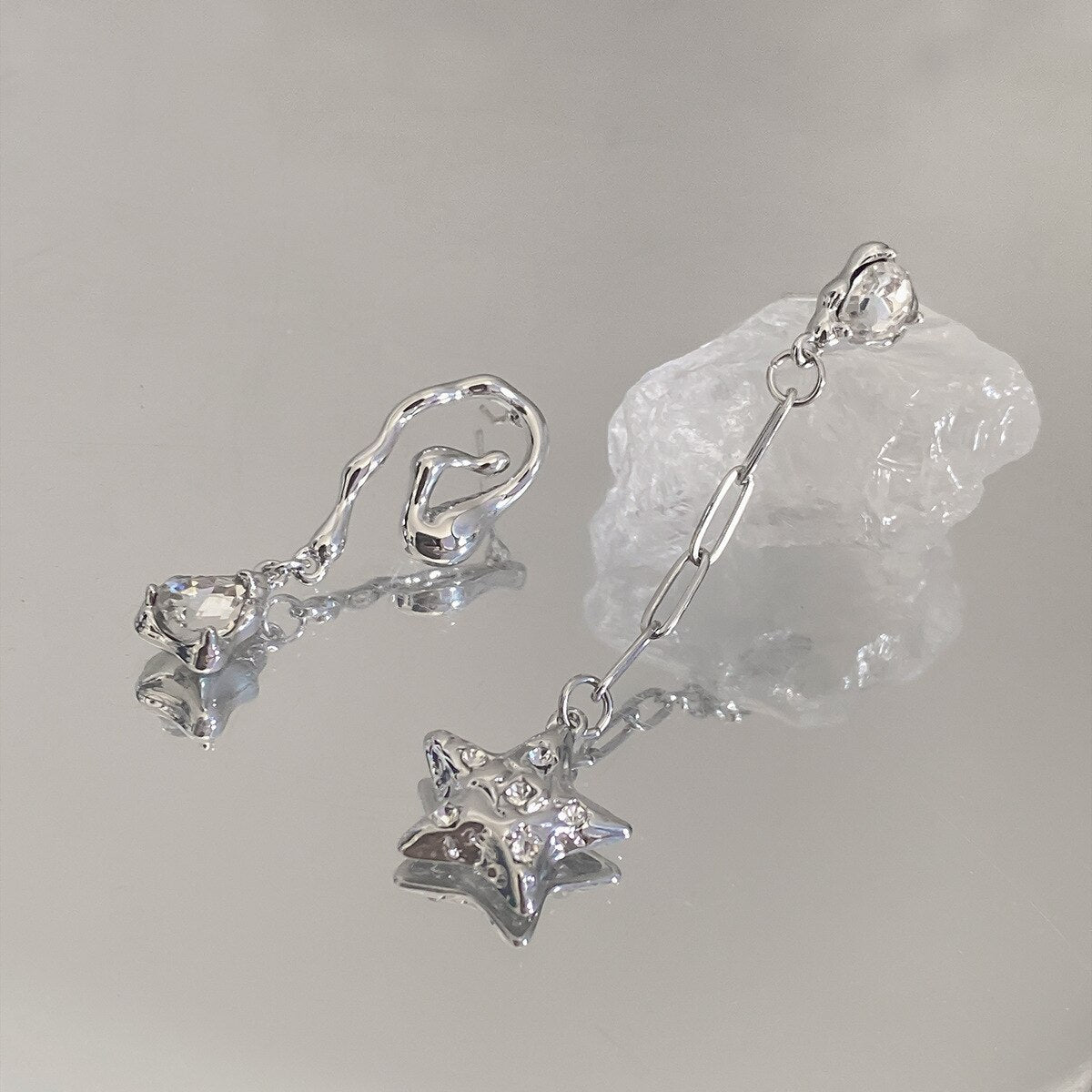 StarDrop Pearl Earrings