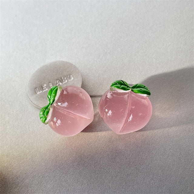 Cherry Drop Earrings