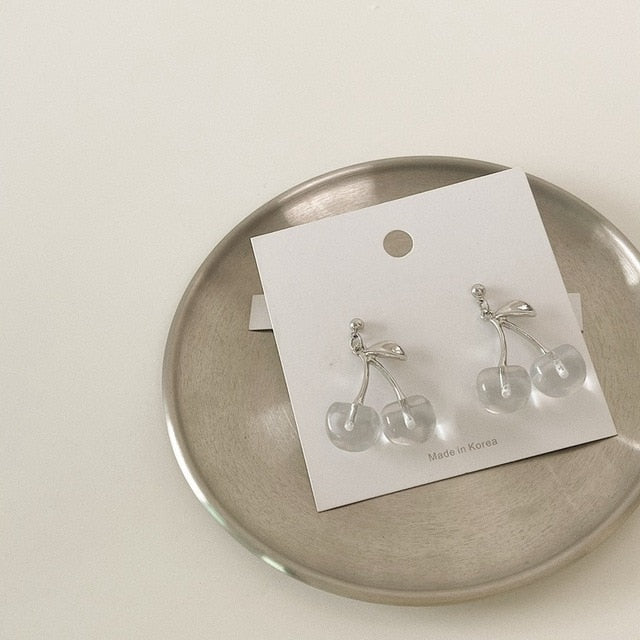 Cherry Drop Earrings