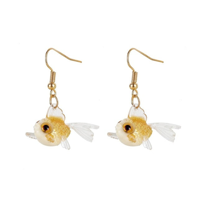 GoldFish Earrings