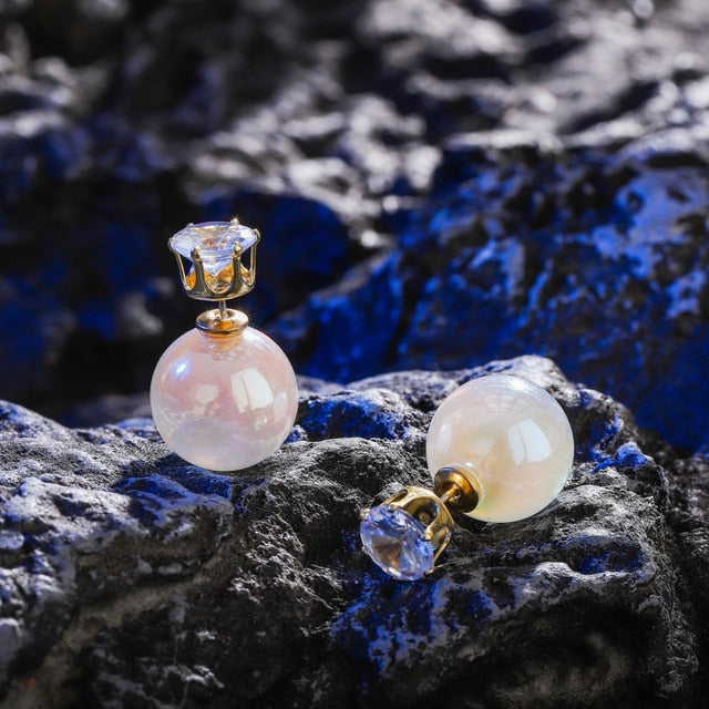 Golden Bow Earrings
