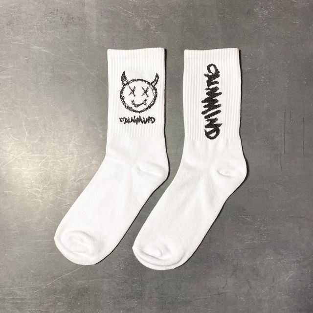 Cartoon Sketch Socks