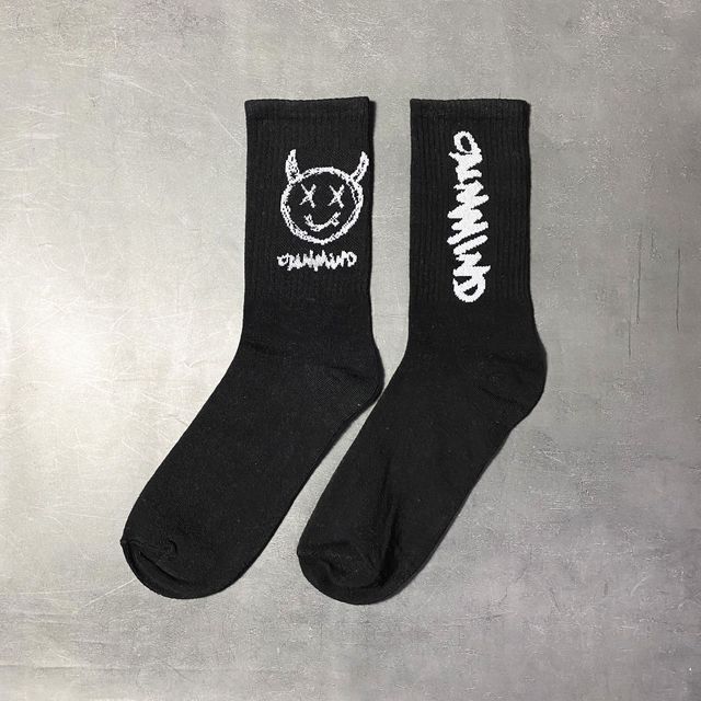 Cartoon Sketch Socks