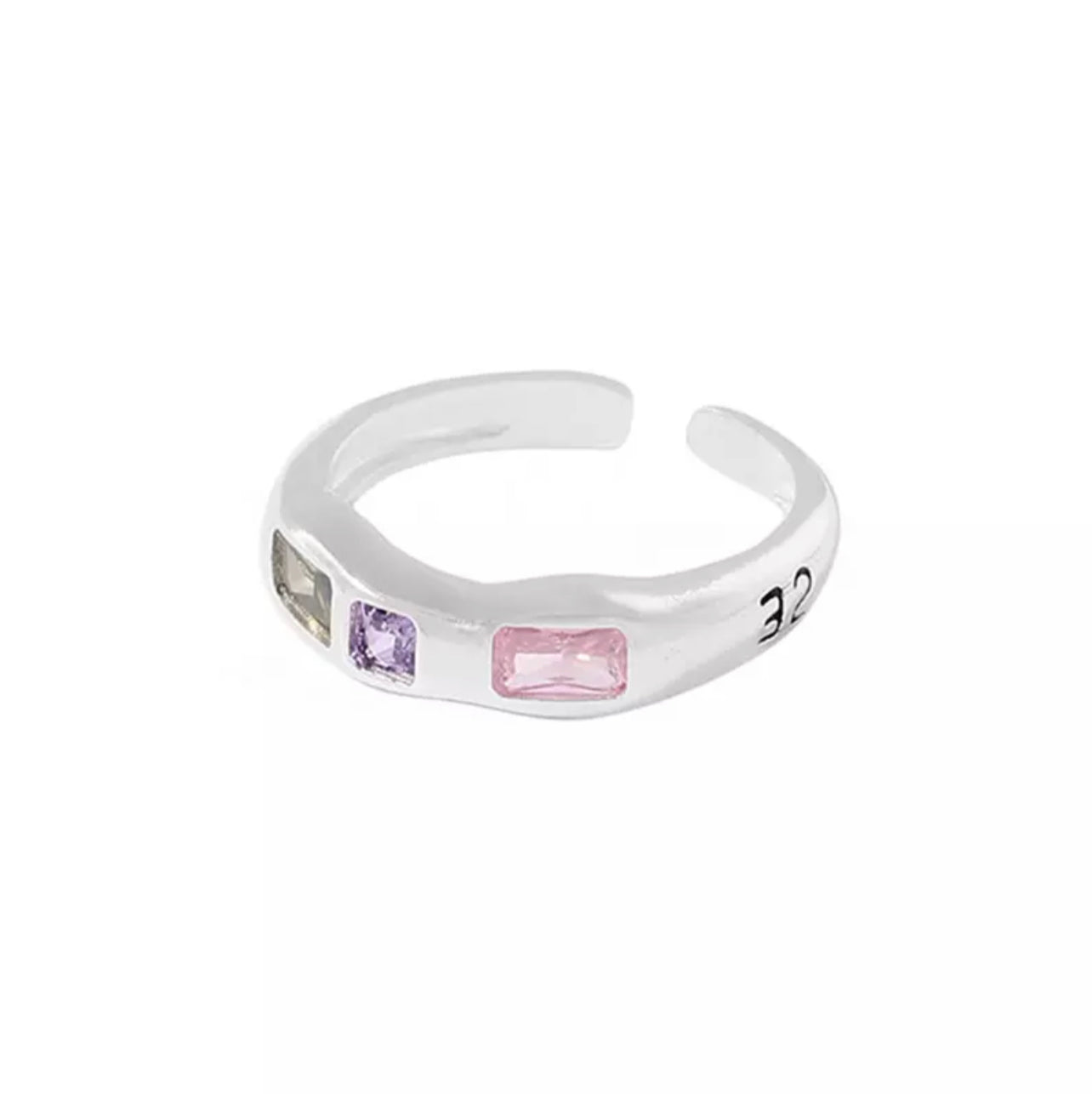 Chrome Gemstone Rings
