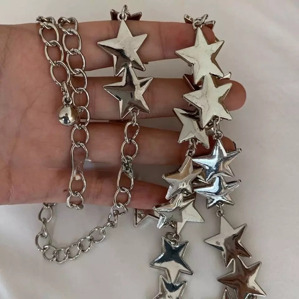 StarSpike Chain Belt
