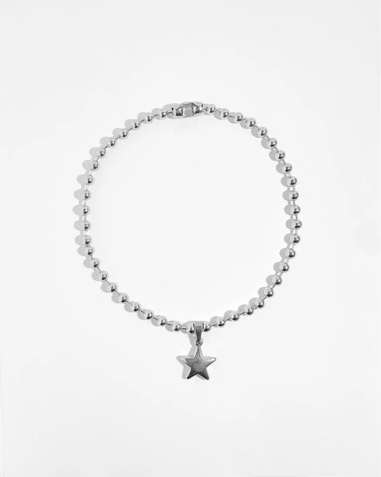 Twinkle Star Ballchain Necklace