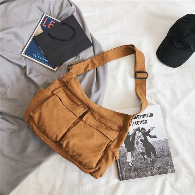 Y2K Shoulder Canvas Bag