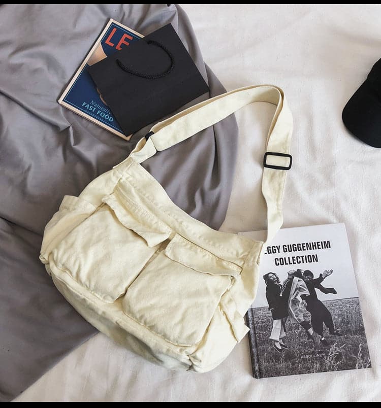 Y2K Shoulder Canvas Bag