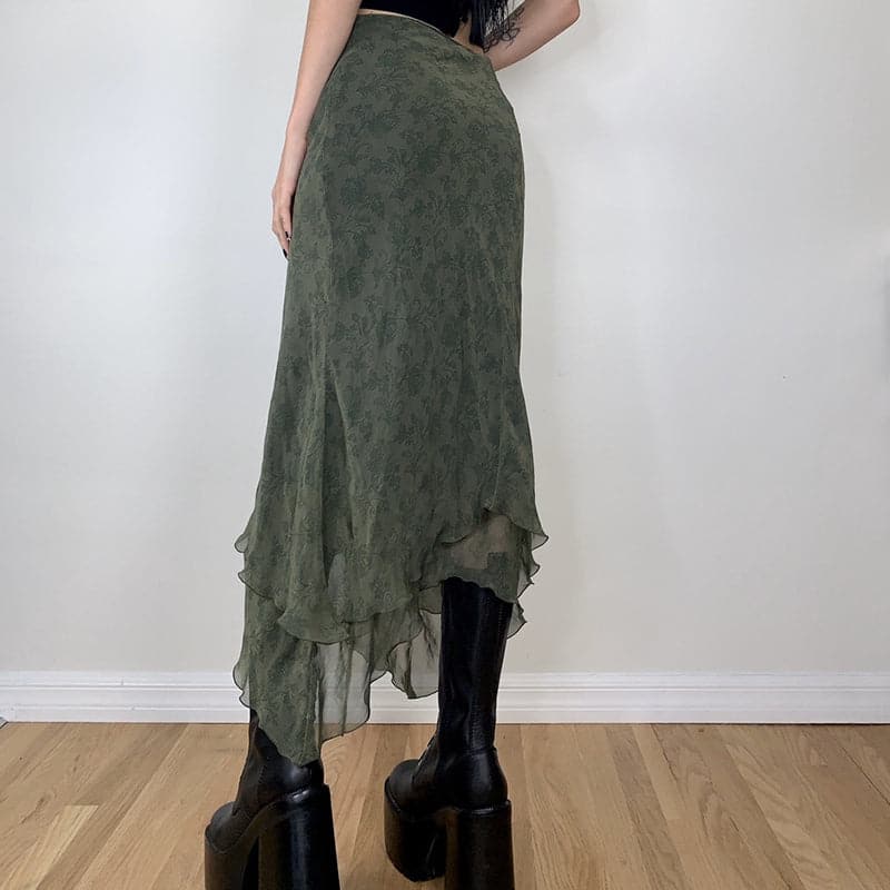 Fairy Grunge Maxi Skirt