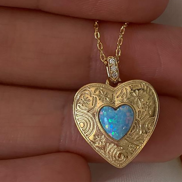 Golden Locket Necklace
