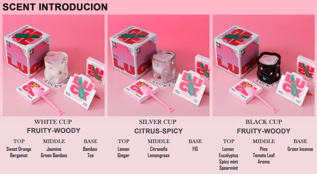 Lucky Girl DIY Candle 🍀