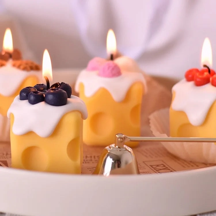 Cheese”cake” Mini Candles