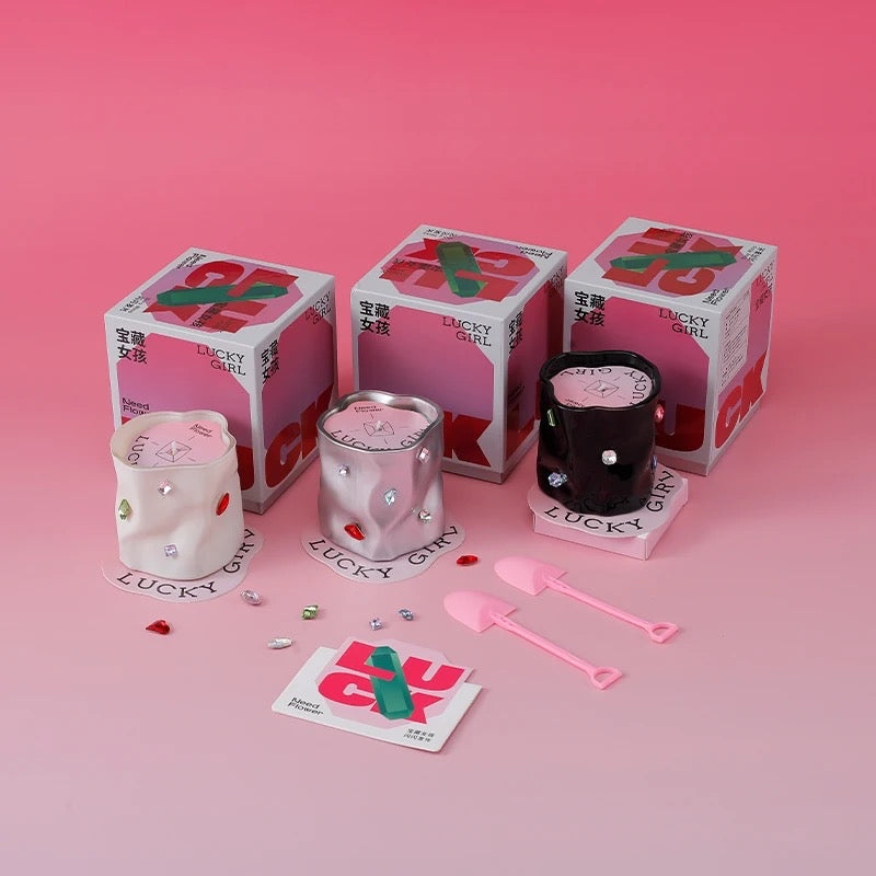 Lucky Girl DIY Candle 🍀