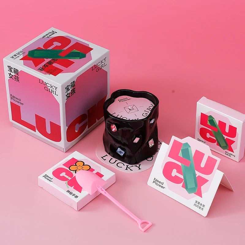 Lucky Girl DIY Candle 🍀