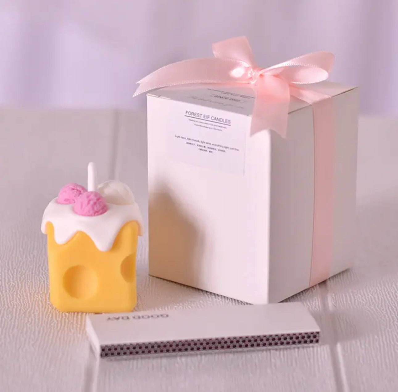 Cheese”cake” Mini Candles