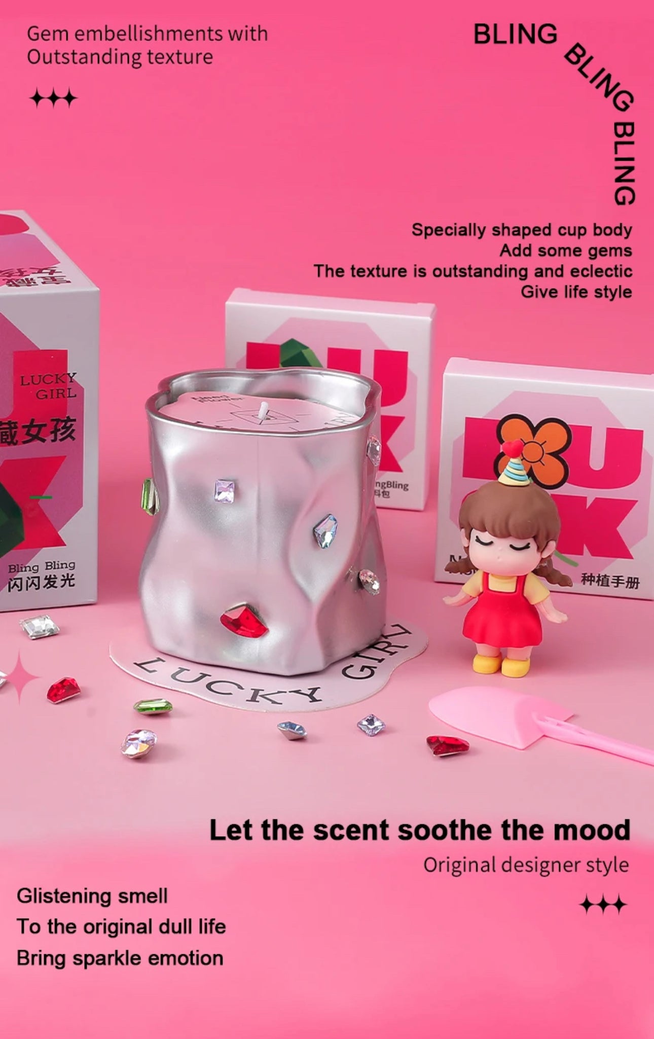 Lucky Girl DIY Candle 🍀