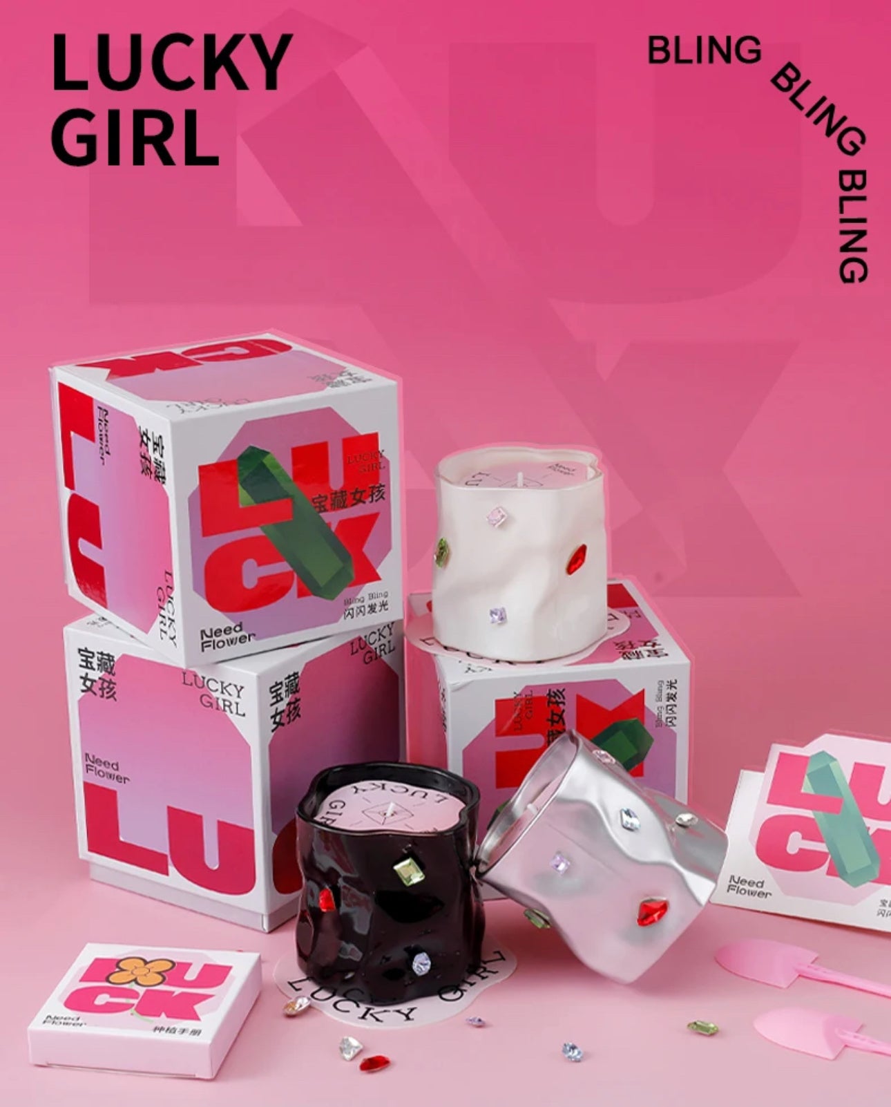 Lucky Girl DIY Candle 🍀