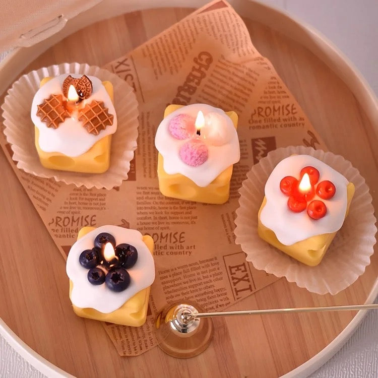 Cheese”cake” Mini Candles