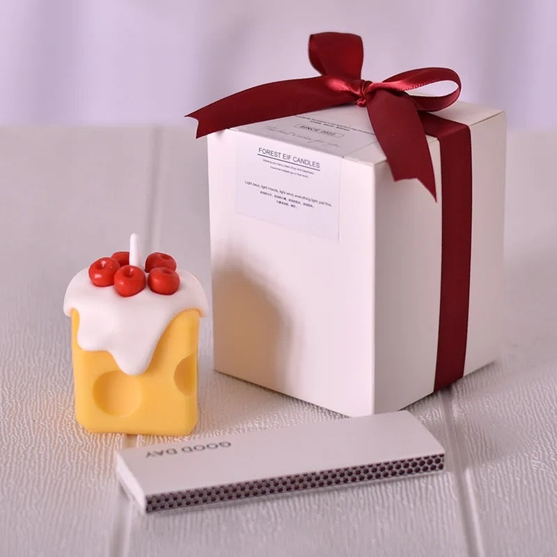 Cheese”cake” Mini Candles