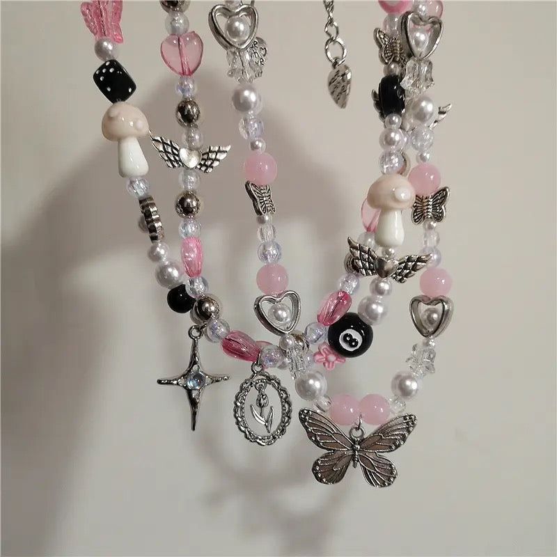 Faerie Bead Soup Necklaces