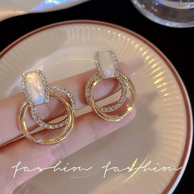 Golden Bow Earrings