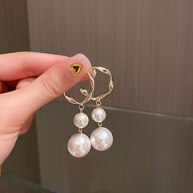 Golden Bow Earrings