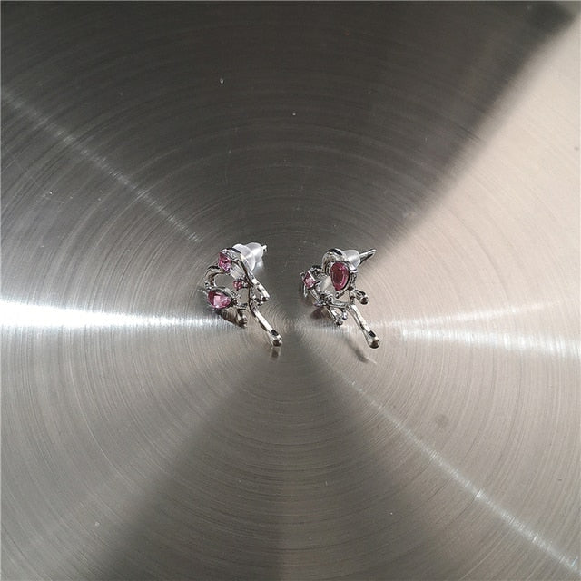 Pink Punk Earring Collection