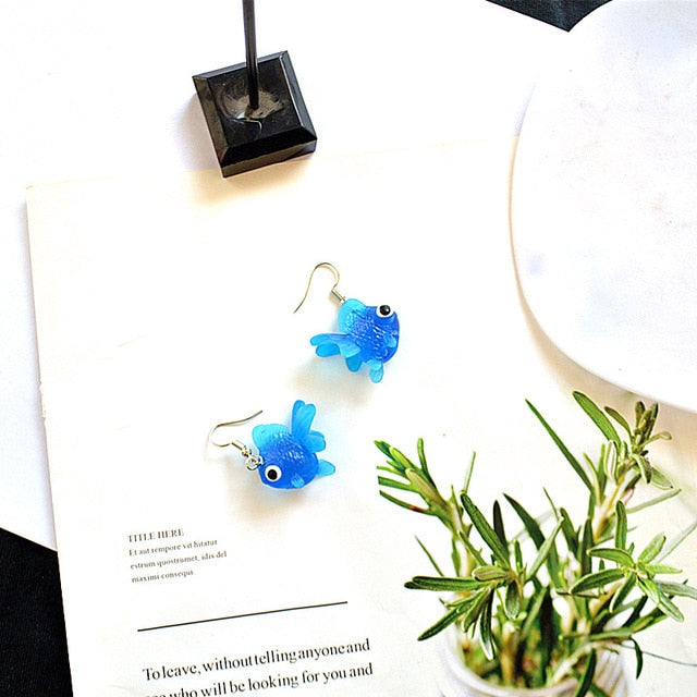 GoldFish Earrings