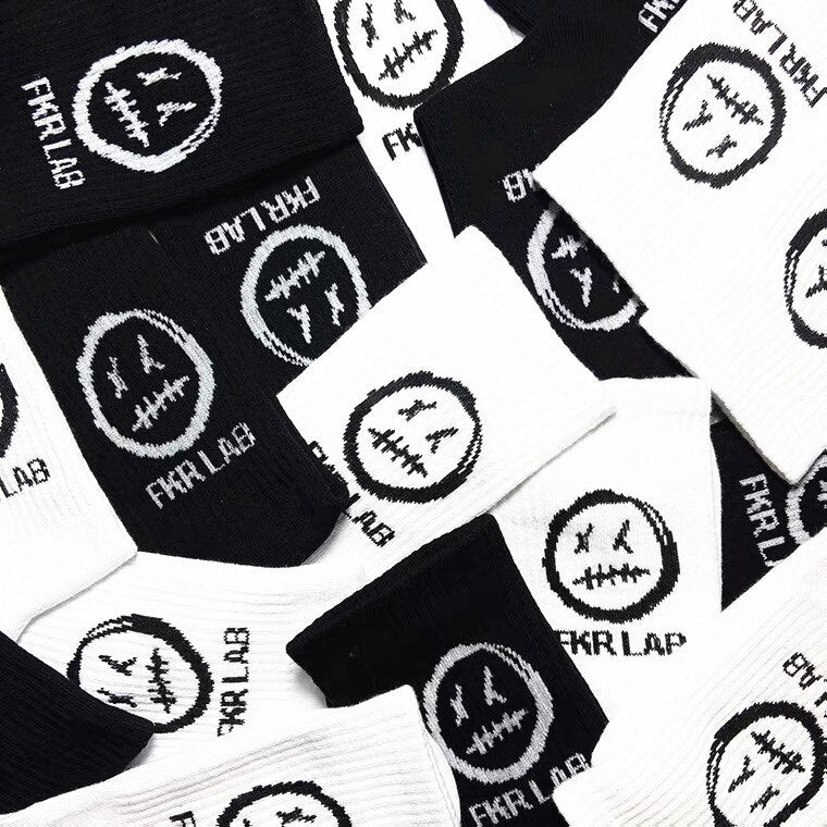 Cartoon Sketch Socks
