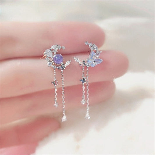 Planet Moon Earrings