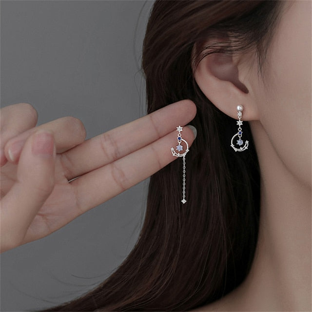 Planet Moon Earrings